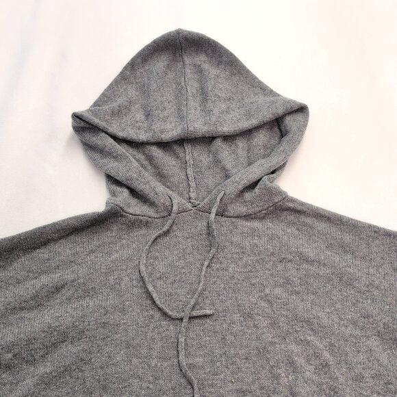 Brandy Melville Gray Knit Hoodie - Medium - Picture 5 of 9